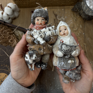 Набор игрушек "Деревенские детки"